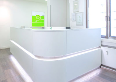 Empfangsbereich Dr. Pantas